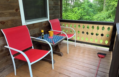 Robertsdale Cabin | Bitter Goose Cabin - Private, Sleeps 6, Fire Pit, Swimming Pool, 15 minutes to Lake Raystown