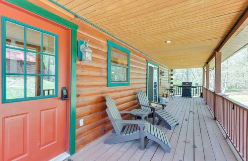 Blairsville Cabin | Blairsville ‘Cabin in the Pines’ 1 Mi to Lake