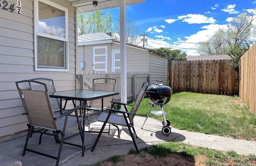 Cody House | Bleistein Cottage- located behind one of Cody's favorite Coffee shops!