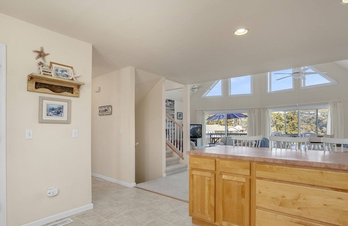 Captain's Cove House | Bliss by the Bay, pet friendly waterfront home with fireplace