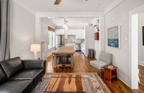 Historic Downtown Apalachicola Apartment | Block from the water, charming, newly renovated, steps to Battery Marina!