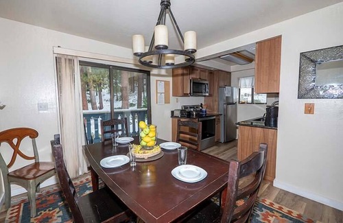 Tahoe Tyrol House | Blocks to Heavenly,- Sledding Access Behind the House, Seasonal Outdoor Pool.
