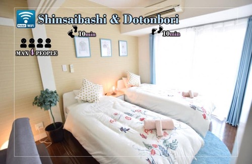 Namba Apartment | Bloom802 in Shinsaibashi east