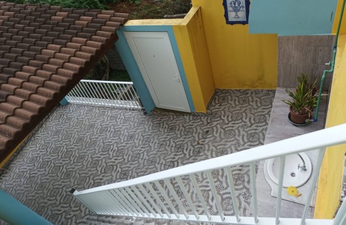 Ribeira das Tainhas House | Blue And Gold Cozy Home