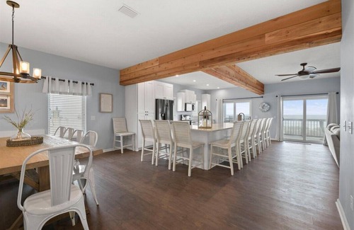 Lullwater Beach On Gulf Of Mexico House | Blue Dolphin - Luxurious Beach Front Home walking distance to Pier Park in PCB