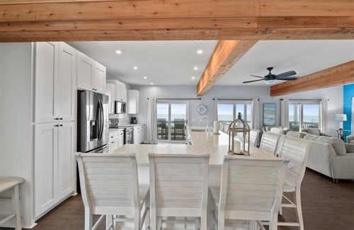 Lullwater Beach On Gulf Of Mexico House | Blue Dolphin - Luxurious Beach Front Home walking distance to Pier Park in PCB