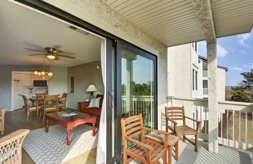 St. Simons Island Condo | Blue Heron - 1 bed/1 bath condo with Great Views!