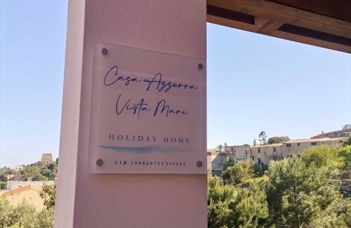 Ustica Apartment | Blue House with Sea View