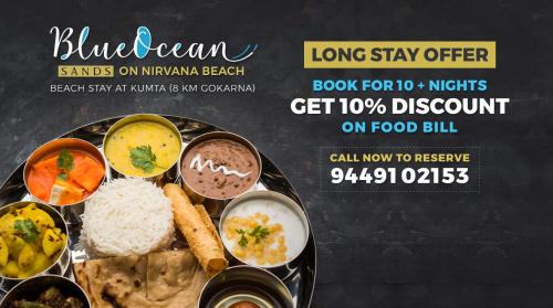 Kumta Hotel | Blue Ocean Sands - On the Beach