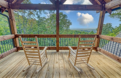 Mineral Bluff Cabin | Blue Ridge Luxury Cabin with Sunset Views