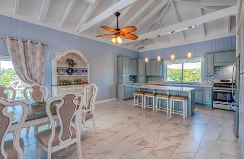 Hope Town House | Blue Summers: Amazing Atlantic Views. Pool, Dock