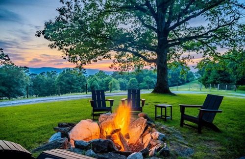 Scaly Mountain Resort | Blue Valley in the Lodge | Mtn. View | Fireplace