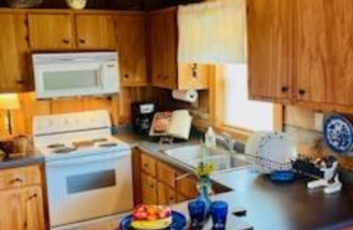 Vesta Cabin | Blue Willow Cabin, high up on the hill with180 degree views.