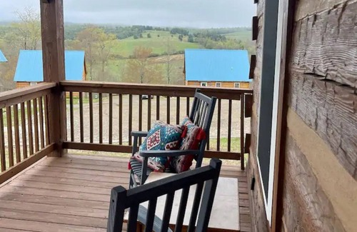 Vesta Cabin | Blue Willow Cabin, high up on the hill with180 degree views.