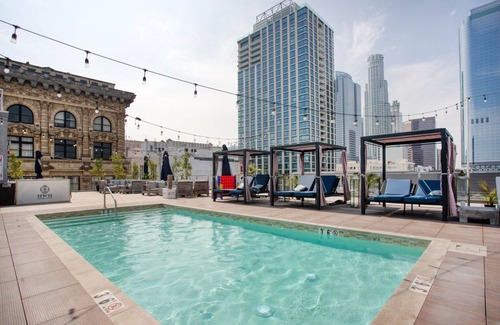 Historic Core Apartment | Blueground | Historic Core, pool, nr Bradbury Building