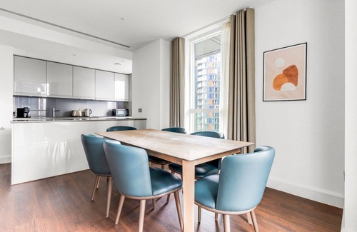 Canary Wharf Apartment | Blueground | Isle of Dogs, sauna, nr Thames