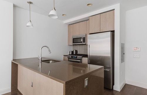 Powerhouse Arts District Apartment | Blueground | Jersey City, EV charging, nr park