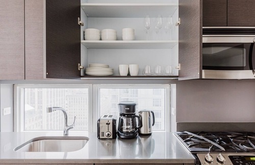 NoMad Apartment | Blueground | Midtown S, gym & w/d, nr Empire State
