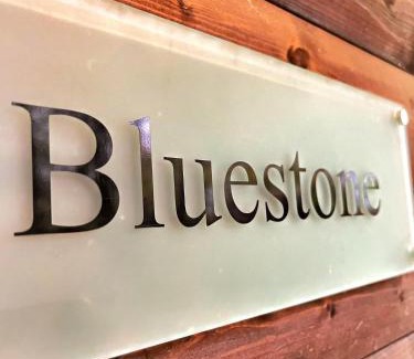 Llanybri Ski Chalet | BlueStone-Hot Tub-Woodlandlodges-Pembrokeshire-Tenby