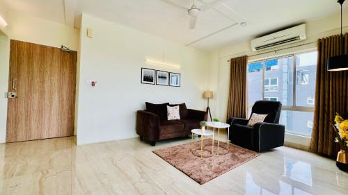 New Town Apartment | BluO Lake Facing 1BHK NewTown, Terrace Garden, Gym