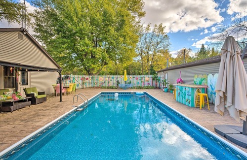 Newville House | Boat Dock & Backyard: 'Rock River Retreat'