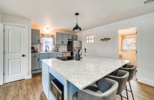 Tia Juana House | Boat Slip: Lakefront Vacation Rental in Eucha!