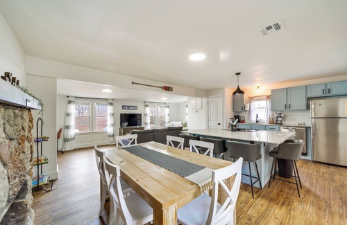 Tia Juana House | Boat Slip: Lakefront Vacation Rental in Eucha!