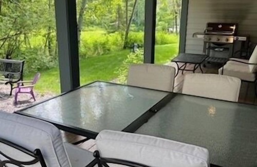 Whitefish House | Boat Slip Possible. Lakefront resort, pool, tennis, private beach.