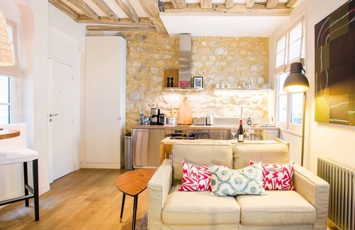 Saint-Thomas-d'Aquin Apartment | Bohemian chic Duplex in the heart of Saint Germain