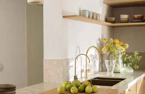 Binibequer Vell Villa | Bohemian chic villa for 12 with beautiful sea views