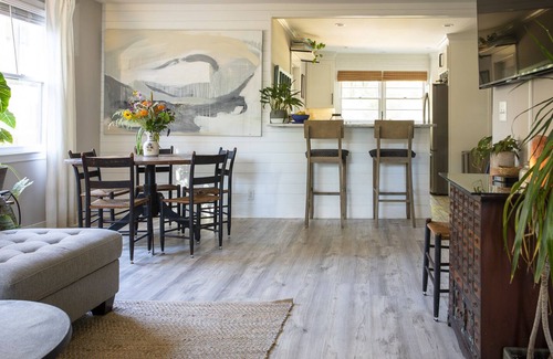 Riverland Terrace House | Bohemian Cottage with Outdoor Oasis w/Golf Cart!
