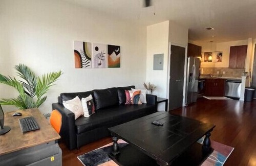 West End Condo | Boho chic condo 5 min to downtown gated community free parking pool