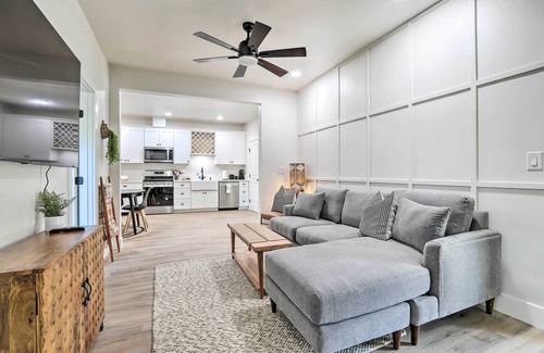 Folsom House | Boho-Chic Folsom Retreat: Walkable Location!
