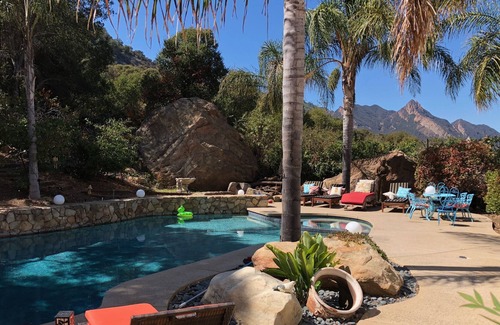 Calabasas House | Boho Chic Malibu Retreat Main Estate Views, Pool, Yoga, Hiking