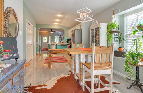 Kyle House | Boho-Chic Retreat w/Yard, 22 Mi to Dtwn Austin!