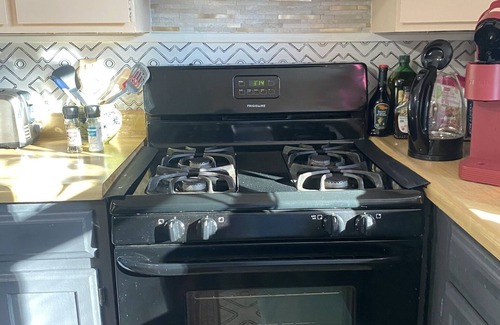 Bloomington Apartment | Boho-Chic Travel Pad Unit 2: Fireplace, Fun & Convenient
