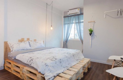 Wat Ratchabophit Hotel | Boho Double Room with private bathroom