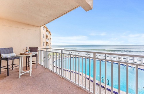 Satellite Beach Condo | Boho-Inspired Oceanfront Escape with Stunning Balcony Views & Resort-Style Amenities! 🌴✨