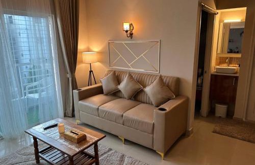Shaikpet Apartment | Boho Nest -Aesthetic 2BHK with Smart TV, Kitchen, Cozy Bedrooms & Peaceful Ambience