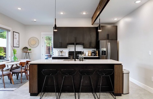 Veterans Park House | Boise Whitewater Villa with Heated Pool Year Round!