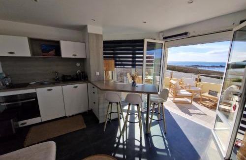 Violaines Apartment | "Bol de mer", vue mer sur la plage des Grands Sables, Clohars-Carnoët