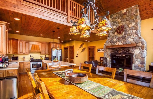 Rangeley House | Bolduc's Lakefront Lodge | Family Fun w/Dock, View, Ping Pong, Foosball, & Hot Tub