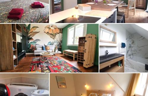 Nevez House | Bonheur dans le Finistère cosy jardin 2-8 pers