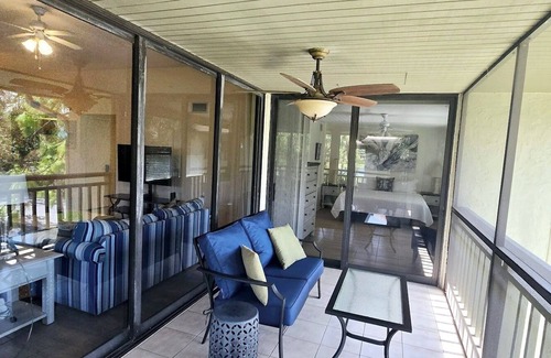 Bonita Bay Condo | Bonita Bay Retreat -Charming 2-bed condo with WiFi, AC, Beach Access via Shuttle