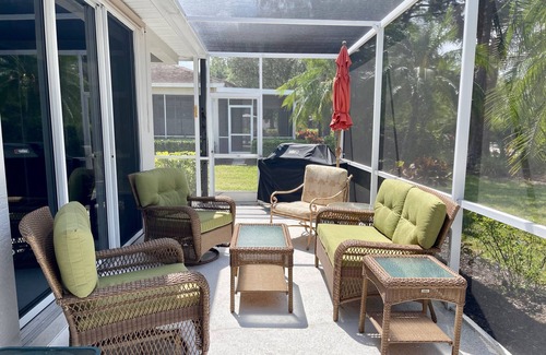 Bonita Springs House | Bonita Coastal Escape-2BR/2BA house, 10 mins from the beach and steps from pool!