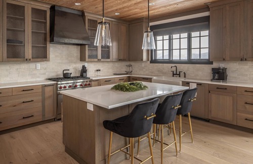 Big Sky House | Book a Winter Stay Today! New 5 Bedroom Home in Town Center with Private Hot Tub and Fireplace!