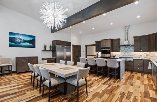 Whitefish House | Book for Summer! Luxury Ski in Ski out Townhome off chair 6 on Big Mountain! Private hot tub!