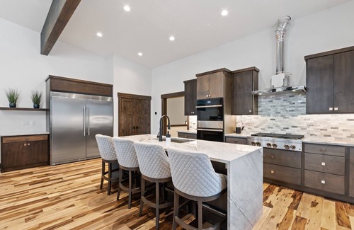 Whitefish House | Book for Summer! Luxury Ski in Ski out Townhome off chair 6 on Big Mountain! Private hot tub!
