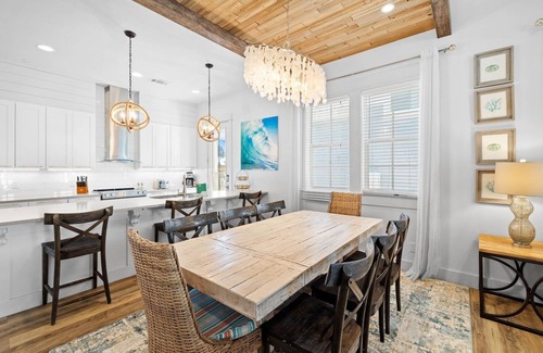 Alys Beach House | Book Now for Fall Stays! Resort Amenities! In the Heart of Seacrest Beach! 4 Adult Bikes!