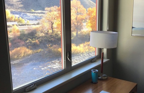 Salida Condo | Book NOW for Fall Colors! Downtown Salida with 3 balconies on the River!